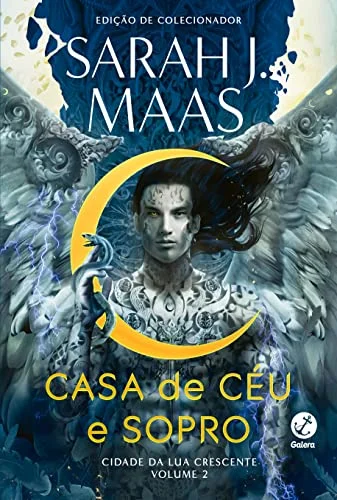 Capa de Cidade da Lua Crescente: Casa de Céu e Sopro